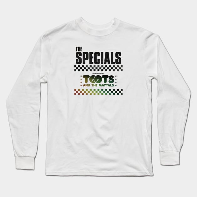 The Specials Toots And The Maytals Long Sleeve T-Shirt by nancycro